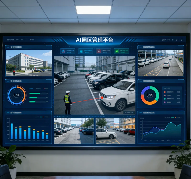 一位老师正在查看平板电脑上的AI诊断报告,与学员交流