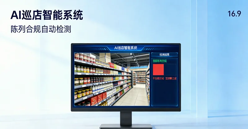 无人仓内，多台AGV机器人在货架间穿梭进行拣选作业
