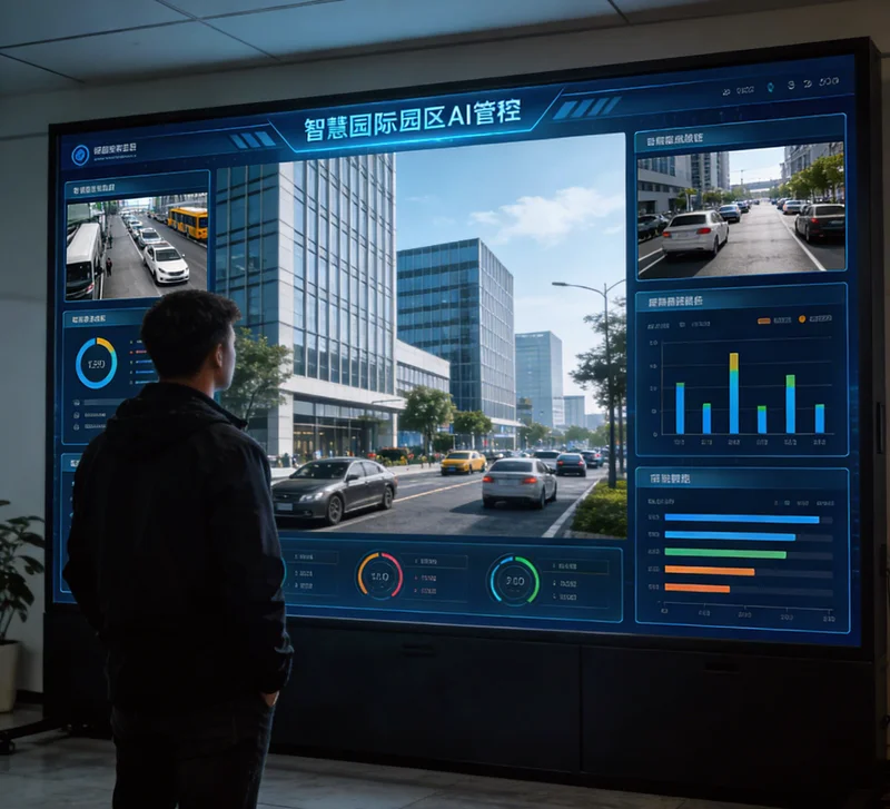 一个对比图表，展示小型、中型、大型人造石墨企业不同的AI采购优化方案和侧重点