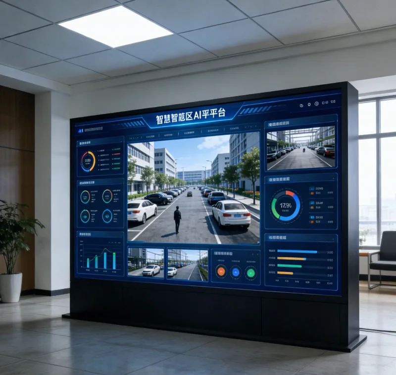 AI催收系统后台数据看板,显示案件分布与催收进度