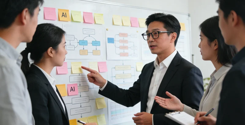 AI库存优化项目分三个阶段实施的简单路线图