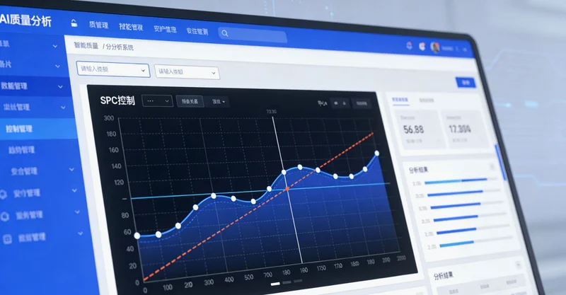 SNCR脱硝系统控制室画面,显示压力与NOx参数波动