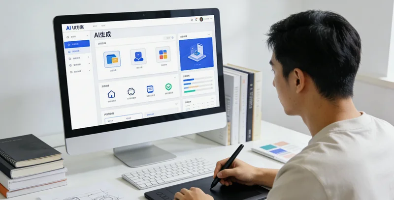 一张对比图：左边是复杂的芯片设计图，右边是工程师在用Excel做寿命估算