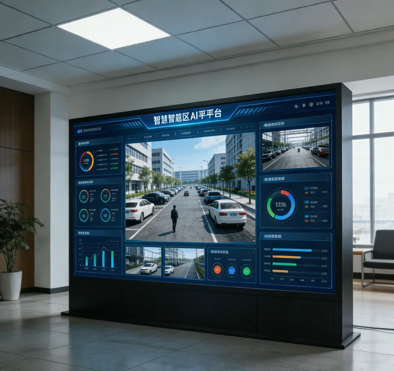 酒店工作人员正在后台管理系统更新语音导览内容
