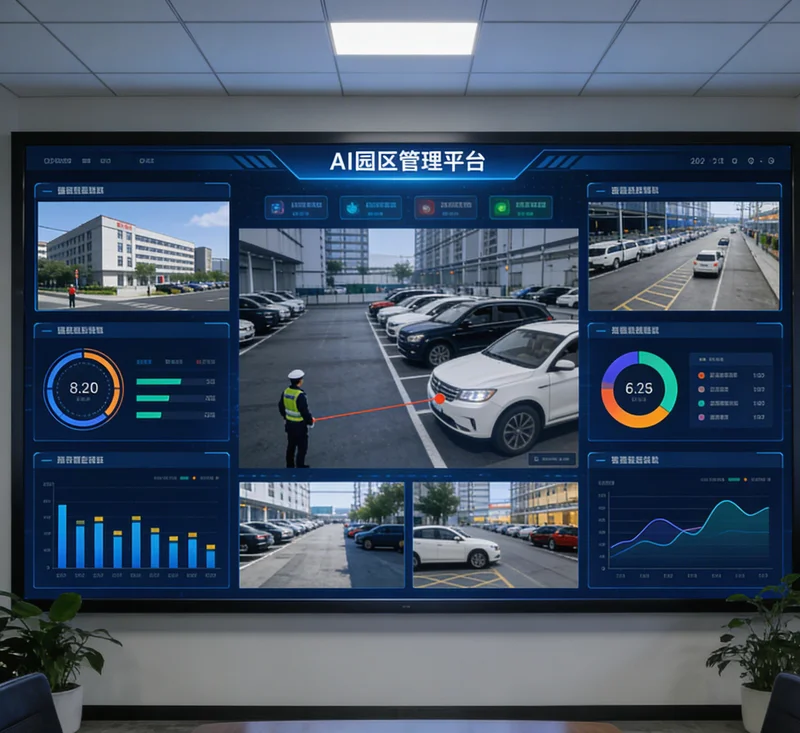 AI相机在塑料瓶生产线上安装的示意图