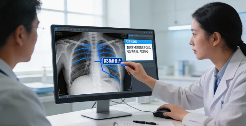 塑封车间内，工人正在目视检查产品