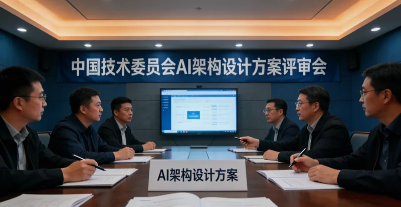 深夜的设计办公室，设计师面对电脑屏幕上的多版方案，面露疲惫