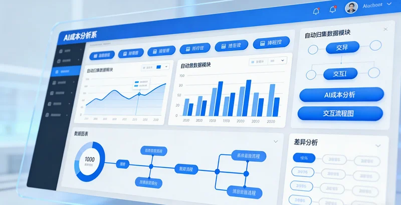 一张图表,对比合成纤维企业显性人工成本与隐性原料、客诉损耗成本