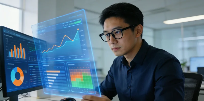 SOFC电堆运行数据在AI看板上的实时监测界面示意图