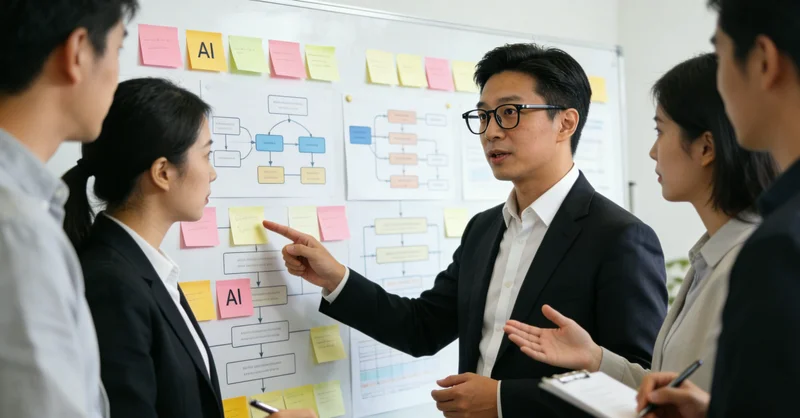 财务人员同时接听电话、审核单据、回答同事询问的忙碌场景