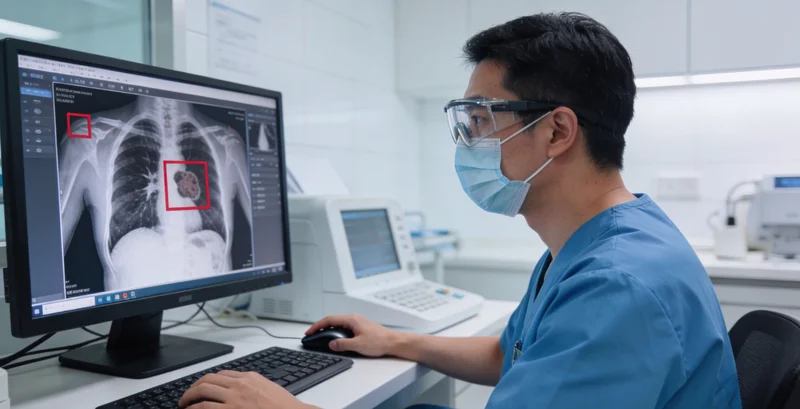 医疗旅游AI收益管理系统仪表盘界面示意图