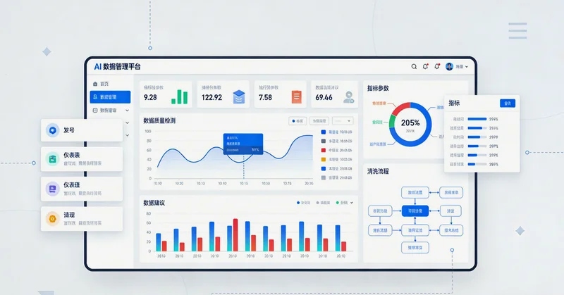 铸造车间内,工人正在强光下用放大镜检查铸件表面