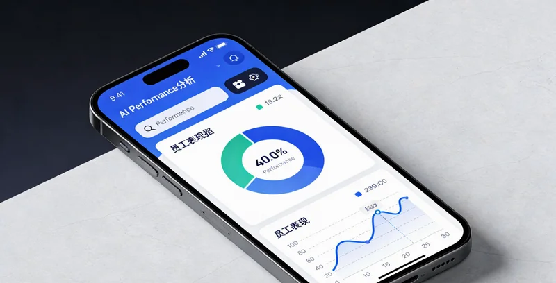 音频制作人正在工作，旁边屏幕显示用户收听数据看板