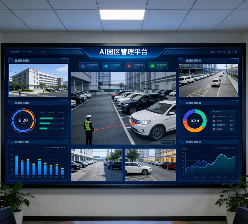 手机屏幕上展示AI景区讲解小程序的互动界面