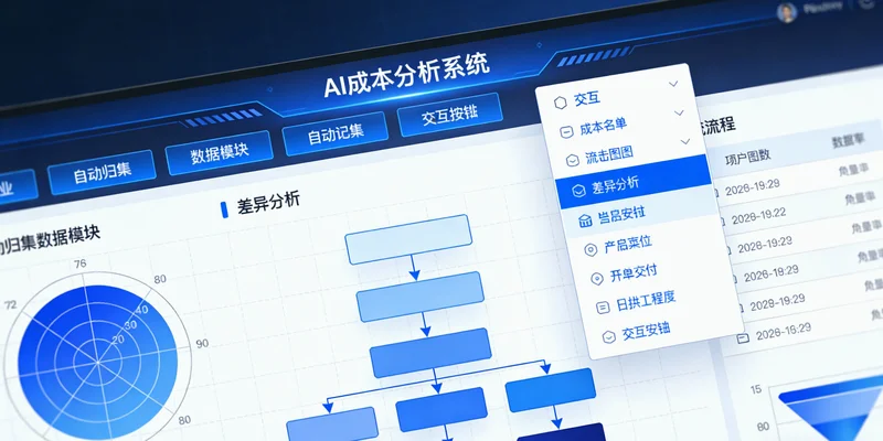 一张示意图，左侧列出现代水质检测实验室的显性成本（工资、设备），右侧用放大镜标出隐性成本（出错、等待、知识流失），并配有简单的计算器和钱袋图标。