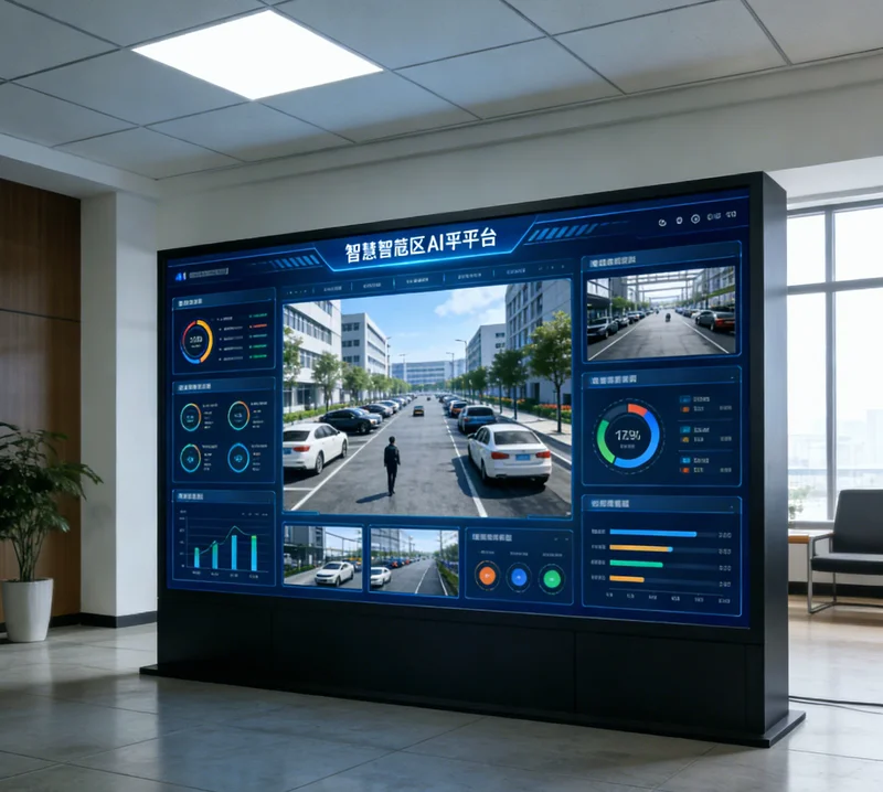 一张简洁的收益曲线图，横轴是时间（月），纵轴是累计收益（万元）。图中有一条向上的曲线，在8-10个月的位置与成本线相交（回本点），并标注出人力节省、损耗减少等收益构成。