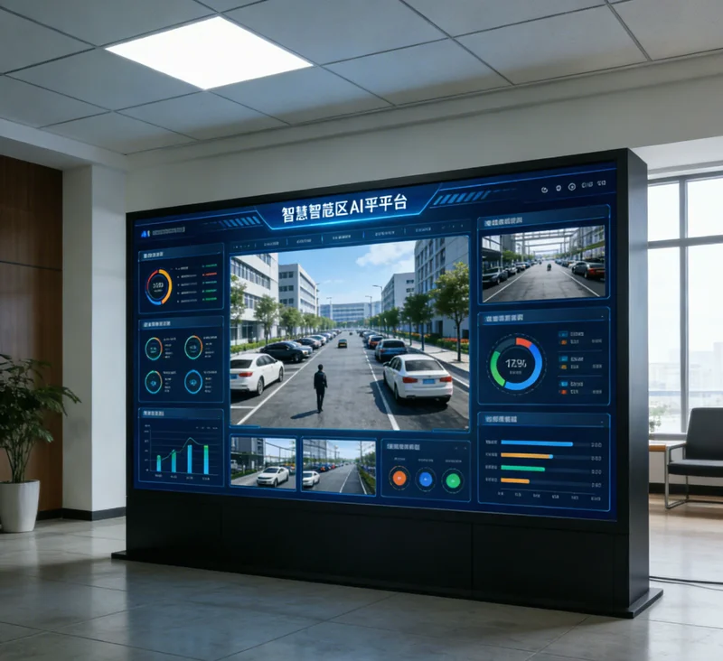 AI供应链预测系统界面，显示库存健康度、预测销量等核心数据仪表盘