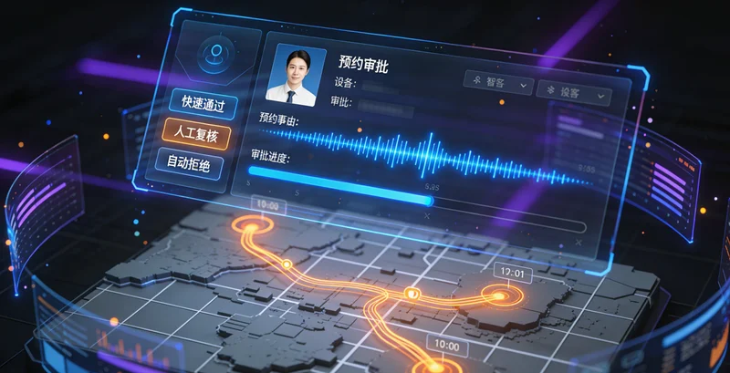 AI监控系统界面示意图，显示对工人不安全动作的实时识别与弹窗预警