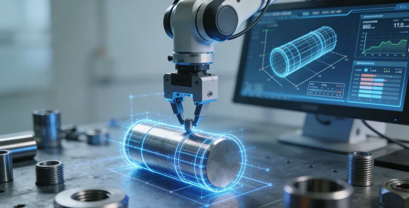 变压器绕线工序的AI视觉检测场景示意图