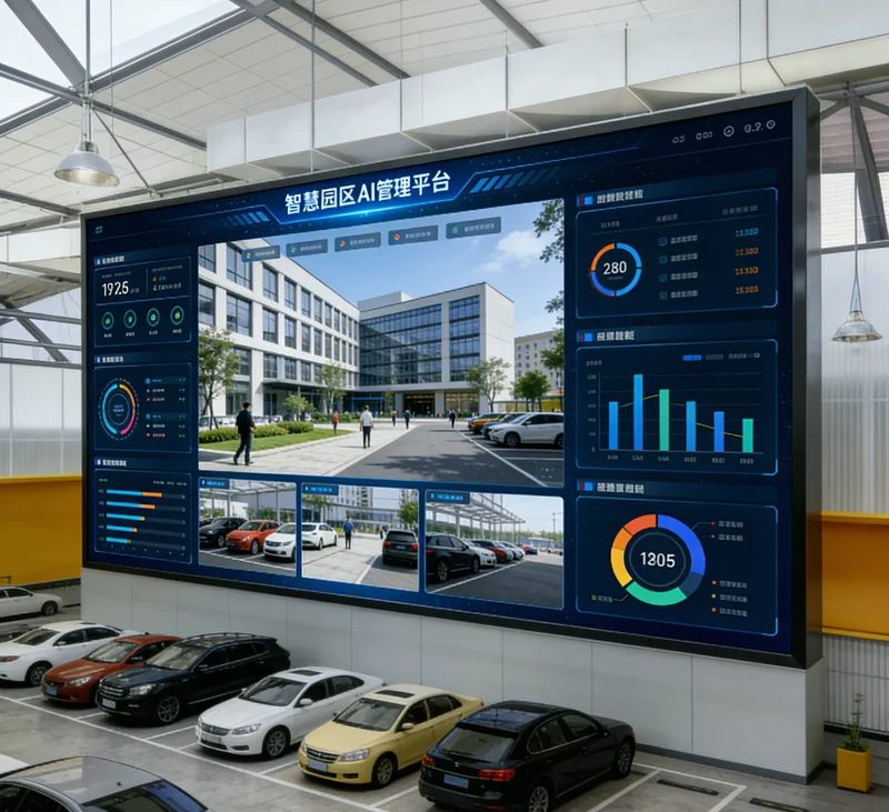 一张展示AI能耗管理系统投资与回报周期的曲线分析图